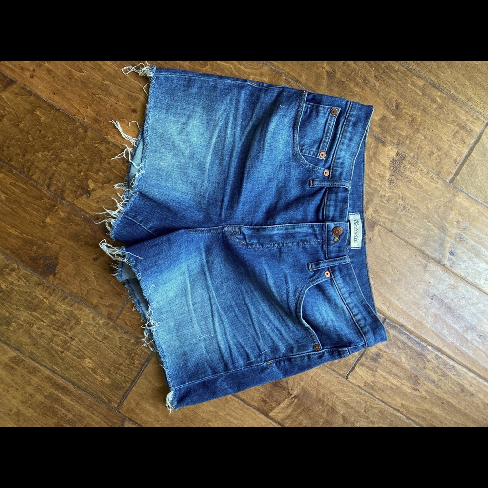 Madewell High Rise Denim Shorts
